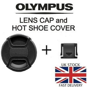 Olympus Trip 35 Replacement Lens Cap with Cord & Flash Shoe Cover- BRAND NEW - UK Post