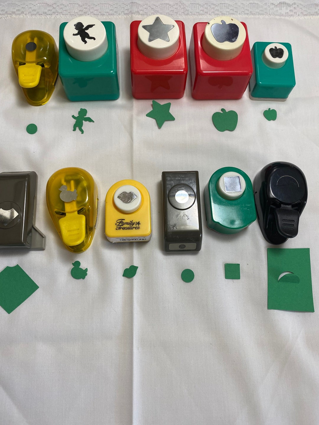 Miniature Decorative Paper Punch Assorted Shapes Etsy