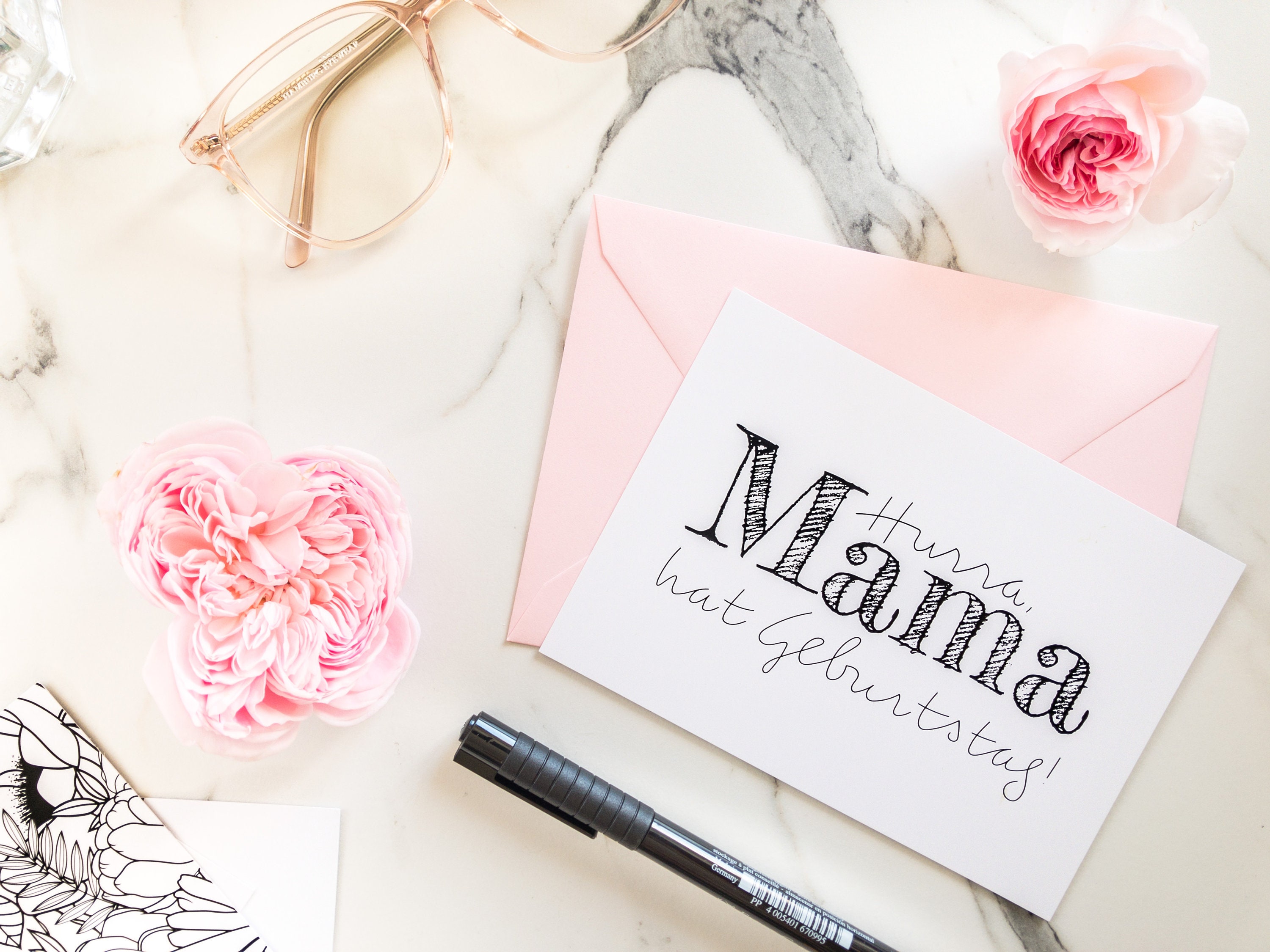 Geburtstagskarte Mama Karte für liebevolle Glückwünsche zum Geburtstag Geschenk für die Beste