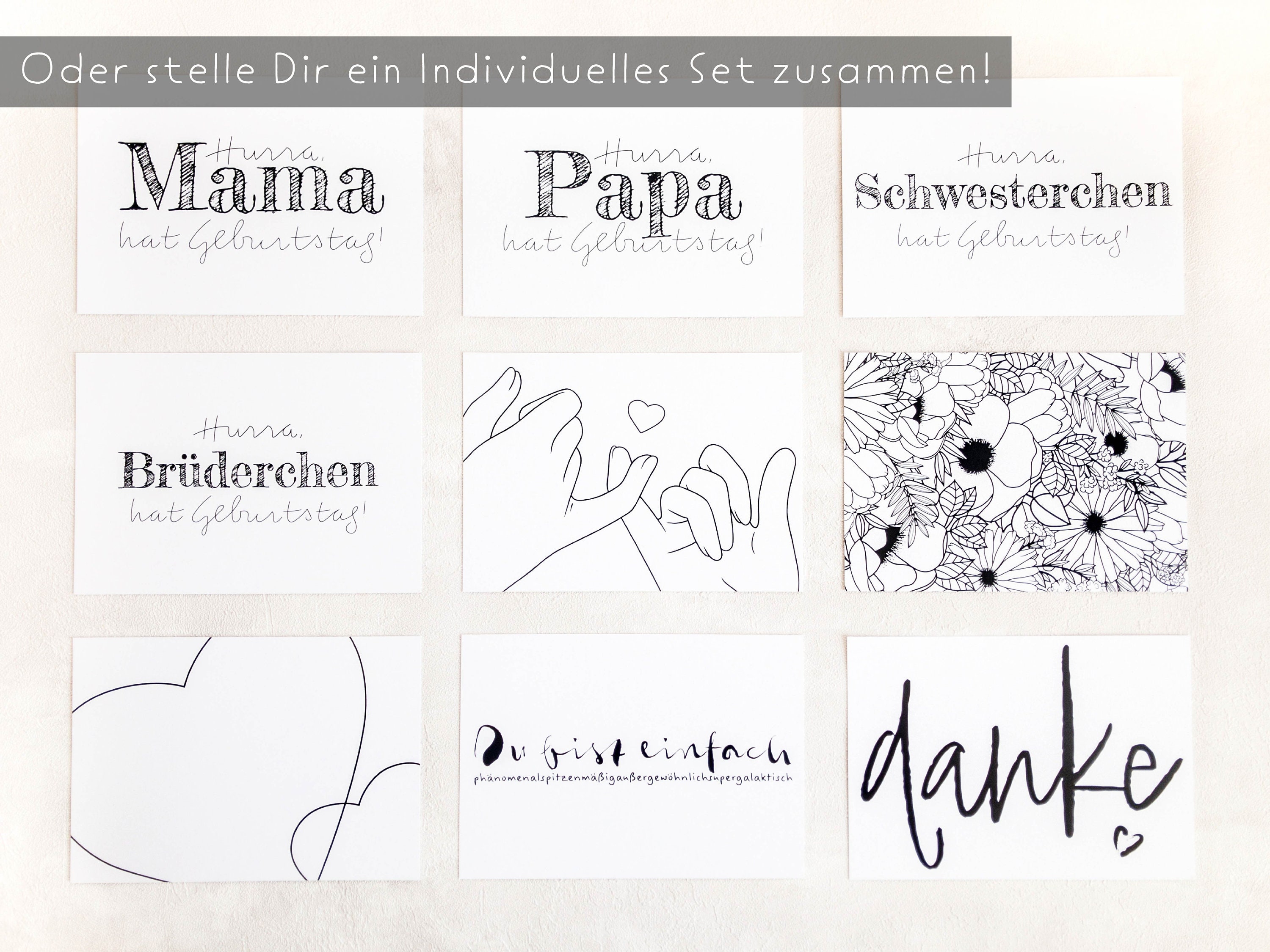 Geburtstagskarte Mama Karte für liebevolle Glückwünsche zum Geburtstag Geschenk für die Beste