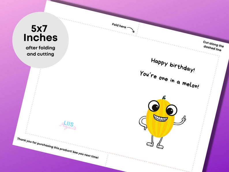 Printable Birthday Card | Funny Card | Birthday Card for Him Her ...