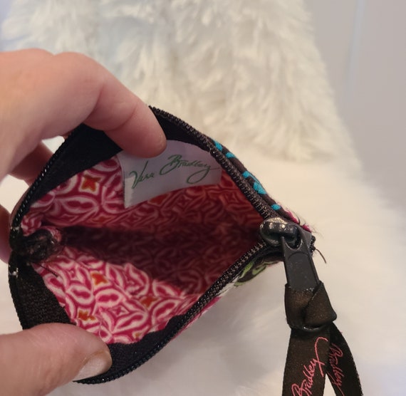Vera Bradley Quilted Floral Zipper Coin Purse or … - image 6