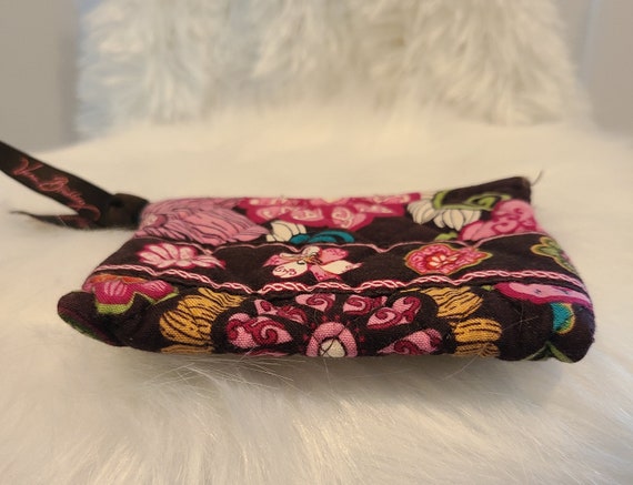 Vera Bradley Quilted Floral Zipper Coin Purse or … - image 3