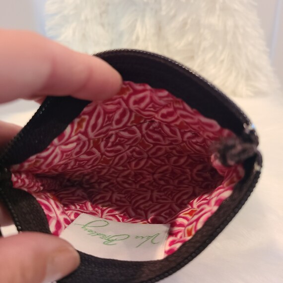 Vera Bradley Quilted Floral Zipper Coin Purse or … - image 7
