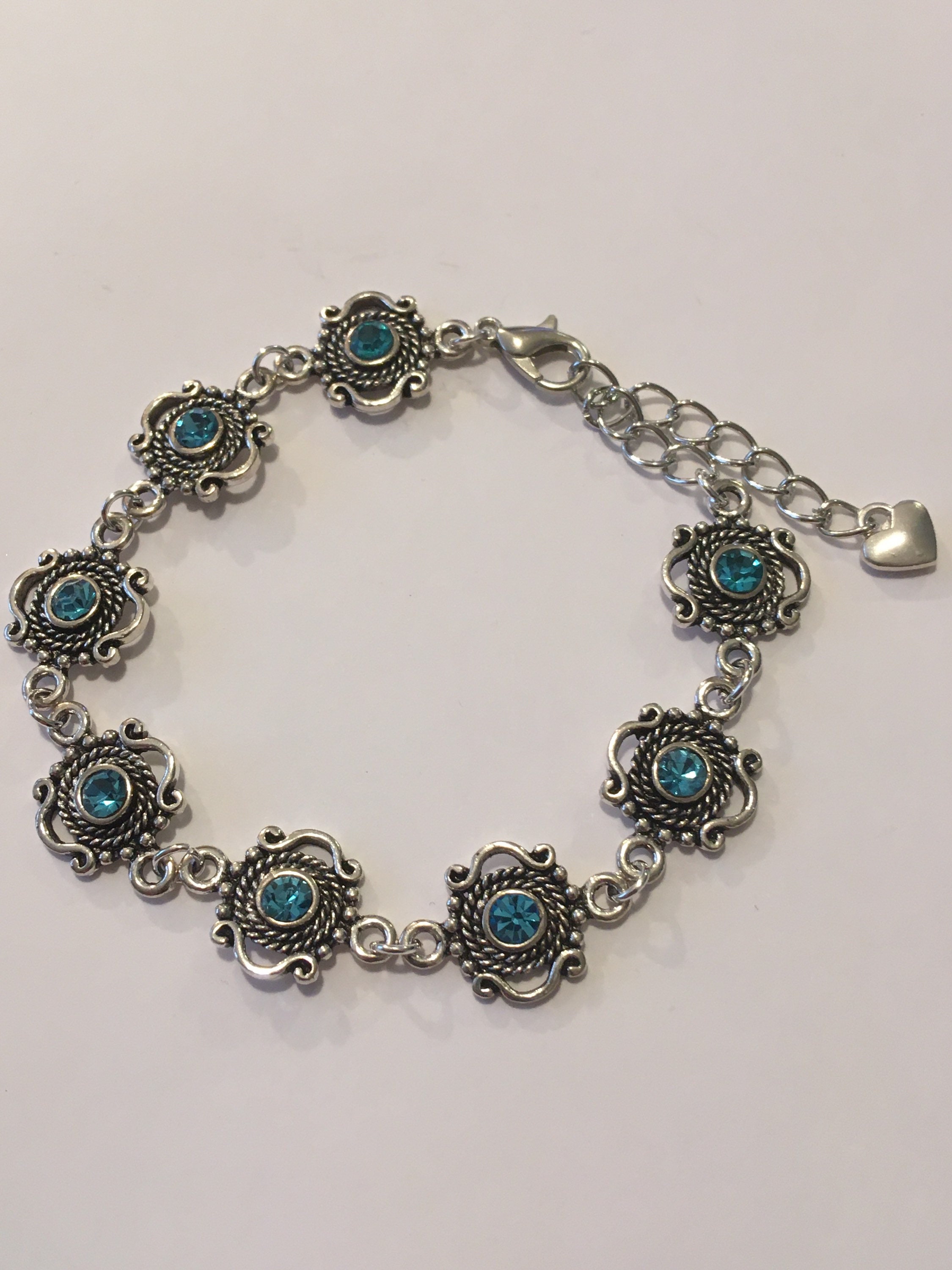 Antique Silver Bracelet, Silver Vintage Bracelet, Women Silver Bracelet