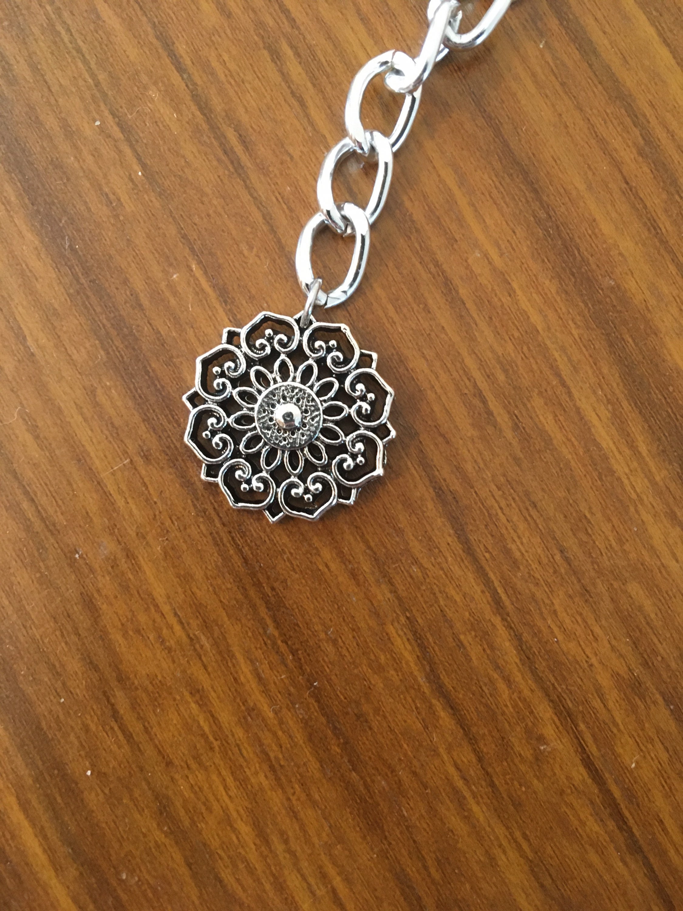 Antique Silver Flower Chain Belt - Retro Metal Waist Belt - Etsy