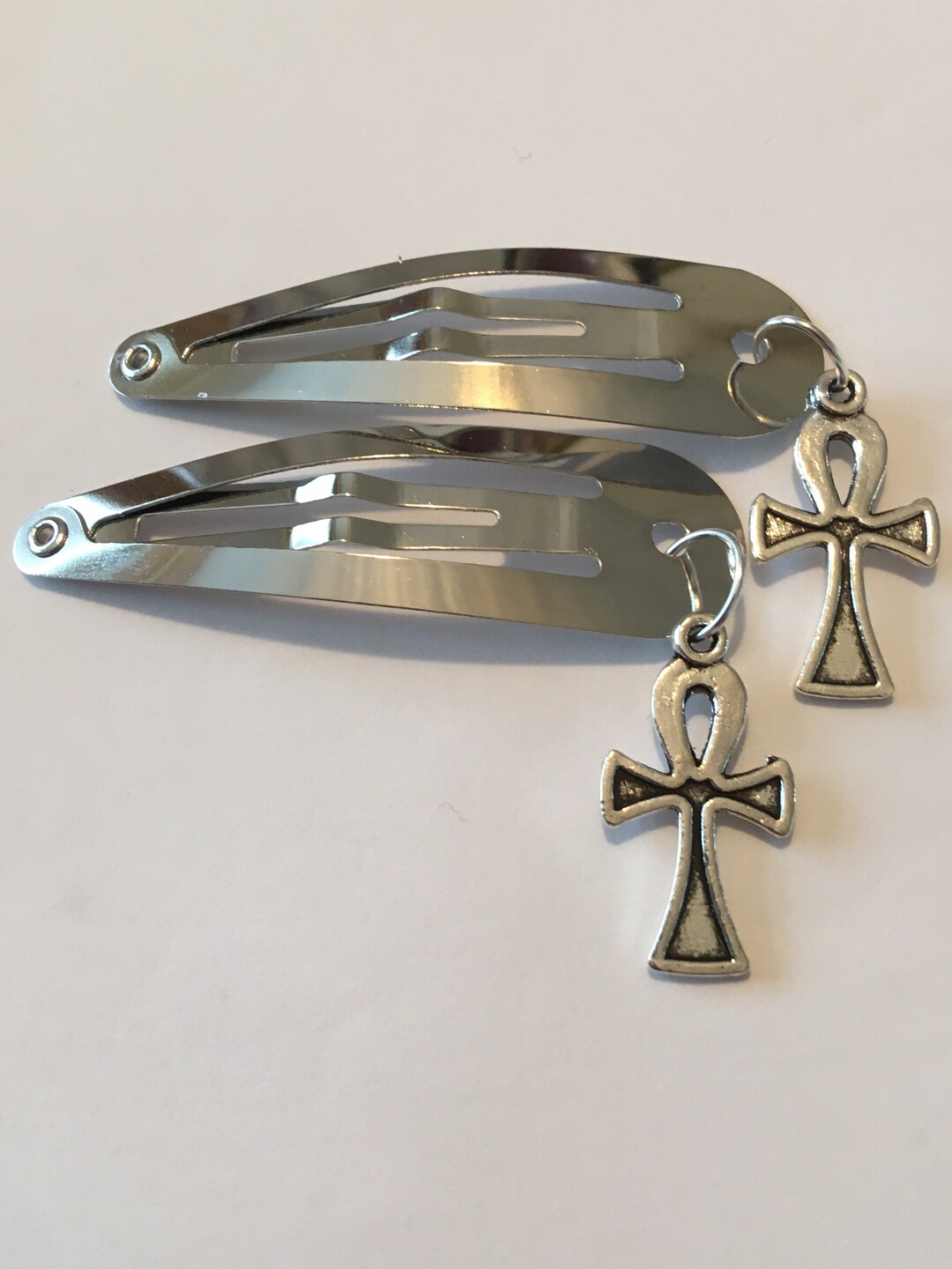 Egypt Mini Clips Gothic Hair Clips, Egyptian Ankh Hair Clips, Emo Hair Clips, Snap Hair ...