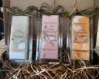3 wax melt snap bars. Your choice of fragrance. 3 for 10.50
