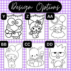 Hello Kitty Birthday Paint Party: Pre-Printed Canvases & Favors for Kids' Art Activities image 9
