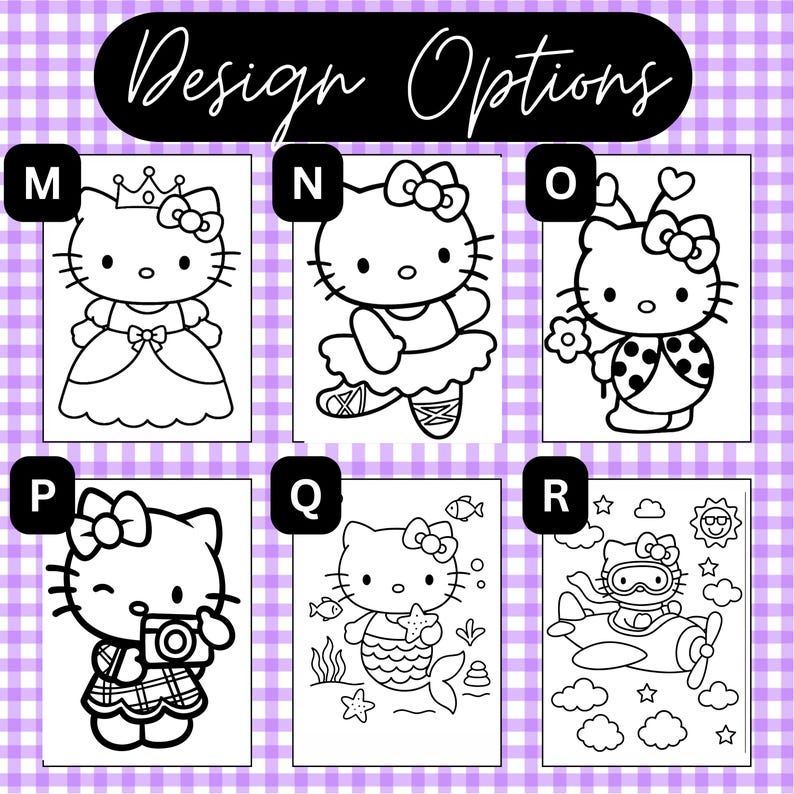 Hello Kitty Birthday Paint Party: Pre-Printed Canvases & Favors for Kids' Art Activities image 7