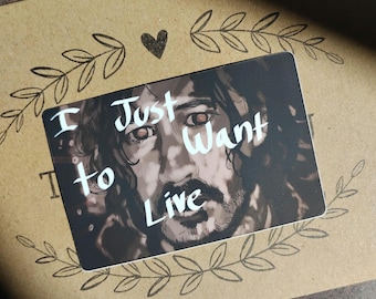 Iron Lung - I Just Want to Live - Matte Sticker