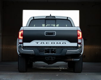 Tailgate blackout pre-cut vinyl for Toyota Tacoma 3rd Gen