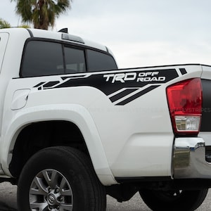 TRD off-road bedside vinyl decal fits 2016-2023 Toyota Tacoma 3rd Gen