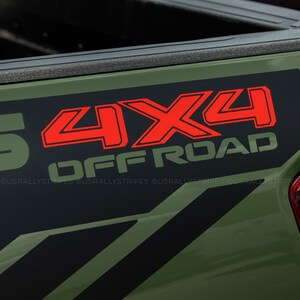 SR5 Off Road Decals, Replacement Stickers, Compatible With Toyota Taco Clear Background Series Black Matte Finish