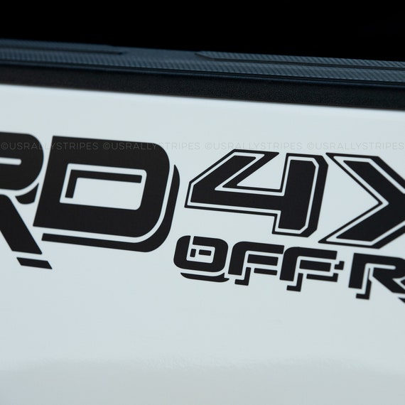 TRD 4x4 Off-road Vinyl Decal for 2016-2023 Toyota Tacoma Tundra