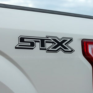 STX die-cut decal set fits Ford F-150 2015-2020