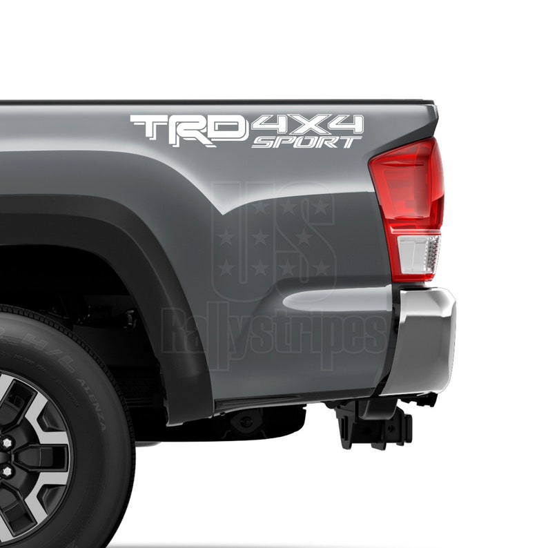 TRD 4x4 sport vinyl decal for 2016-2022 Toyota Tacoma Tundra 3rd Gen image 6