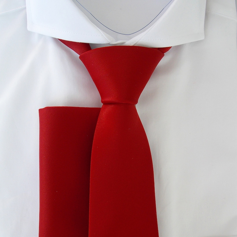 Solid Neck Ties Etsy