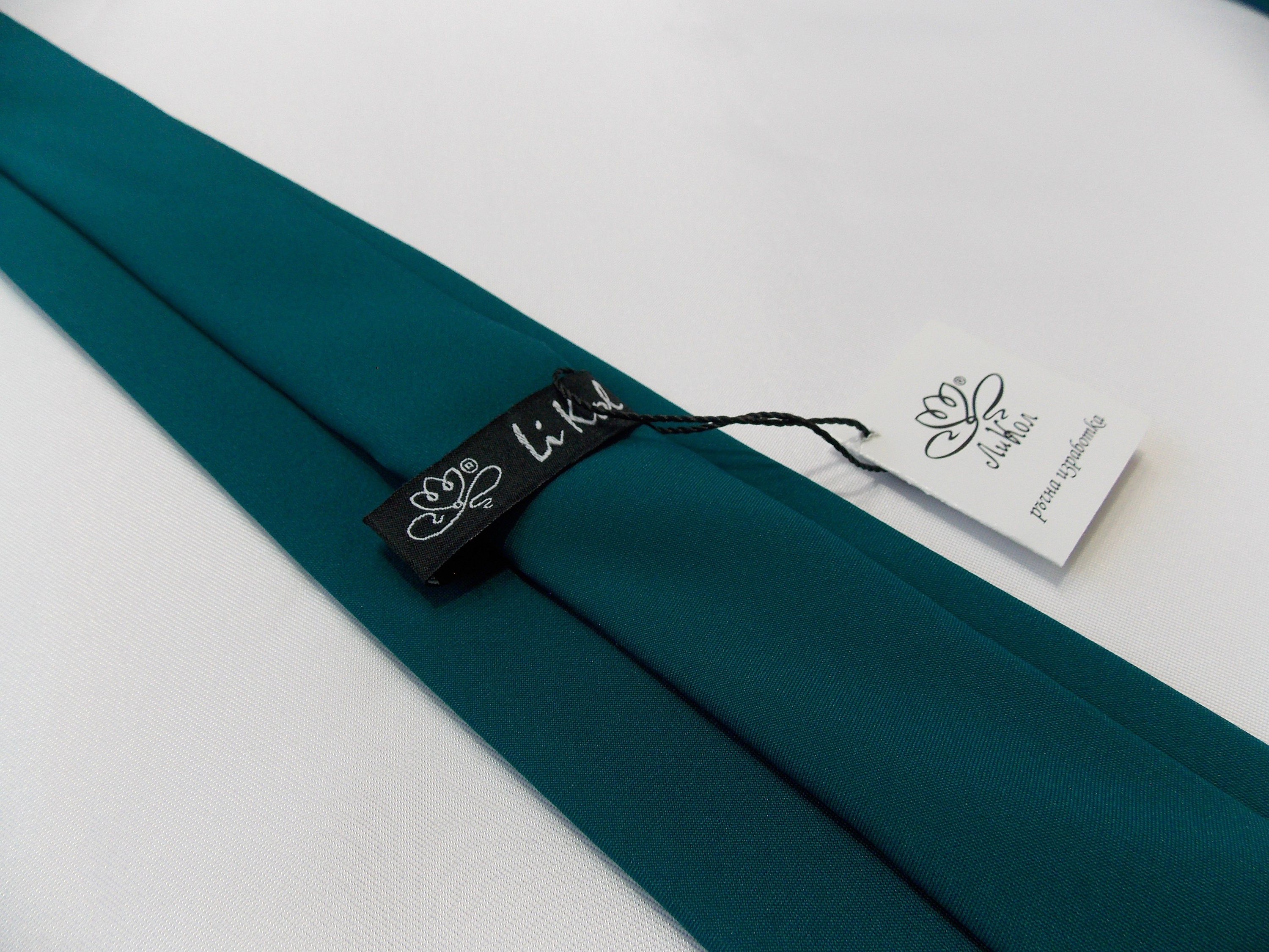 Emerald Green Tie, Bowtie and Pocket Square Set for Weddings, Emerald