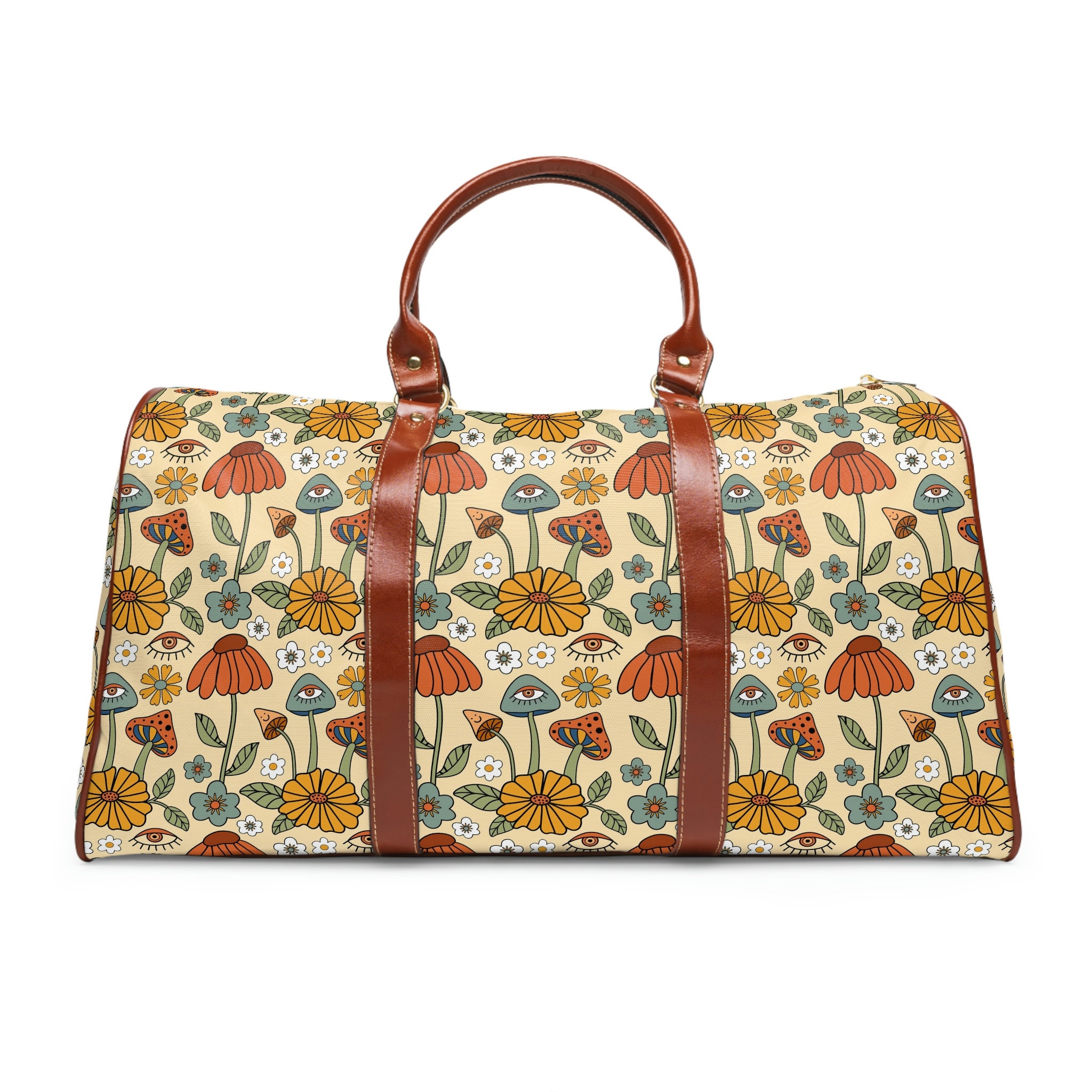  Designer Weekender Bag Cute Floral CartoonyTote Large