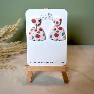 Clay Earring Clearance | Multiple Styles in One Listing | Lightweight Statement Jewelry | Final Sale Earrings | Hypoallergenic Posts