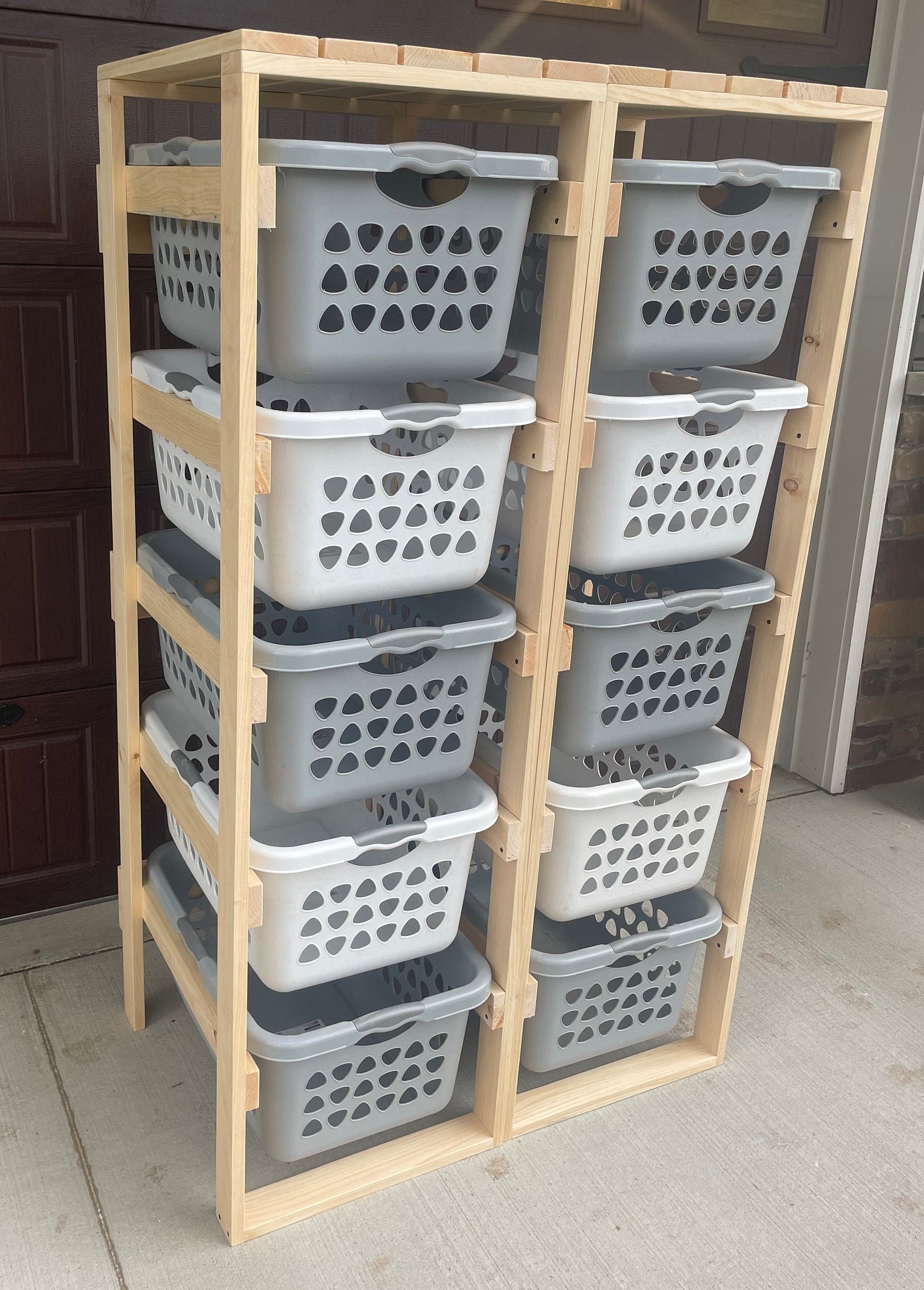10 Tier Tower Basket Organizer