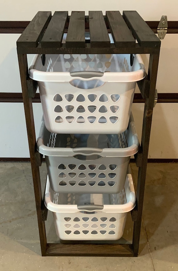 3- High Laundry Basket Organizer - TheDustyBlade