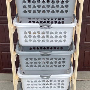 5 High Laundry Basket Tower.