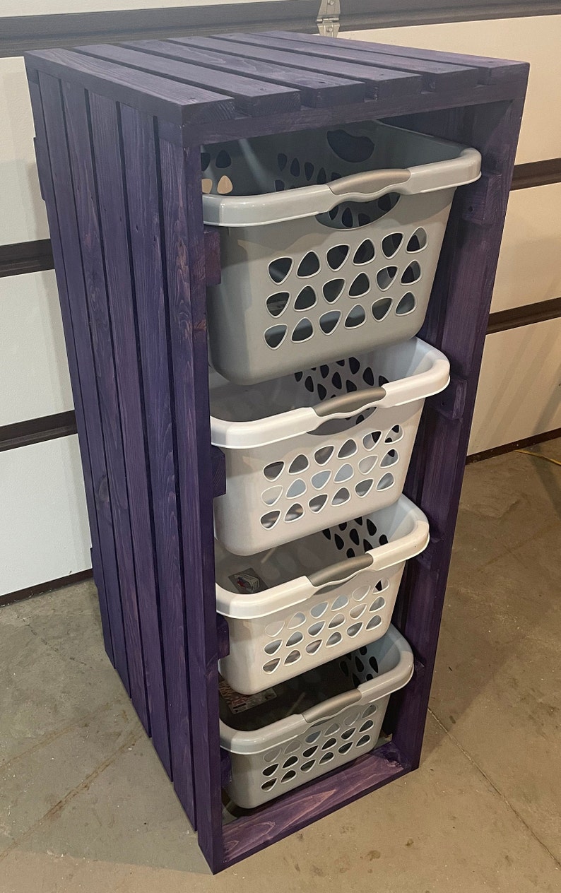 Laundry Basket Organizer Etsy