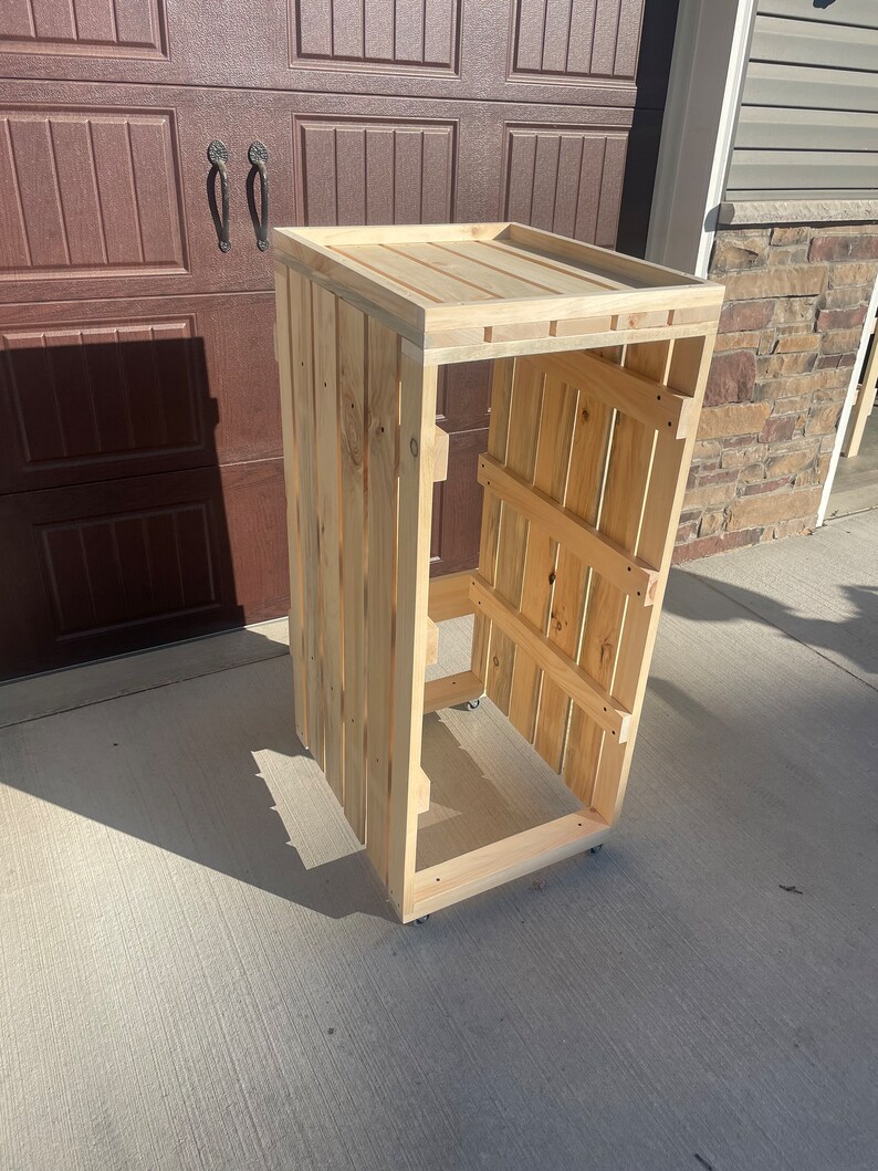 Laundry Basket Holder Etsy