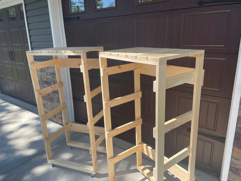 4 High Laundry Basket Holder Etsy