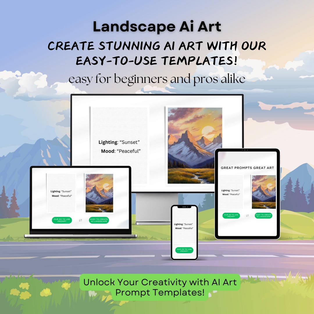 AI Art Prompt Templates – Create Stunning Landscapes With Midjourney ...