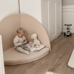 Faltbare Spielmatte 160cm - 63in rund für Kinder, 14 Farben, Baby-Aktivitätsmatte, Spielmatte, Spielmatte, Wolkenkindergarten, Baby-Aktivitätsmatte,