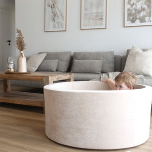 Ball pit | dry pool without balls | Cotton Velvet | many sizes and colors | fun | child&#39;s room |