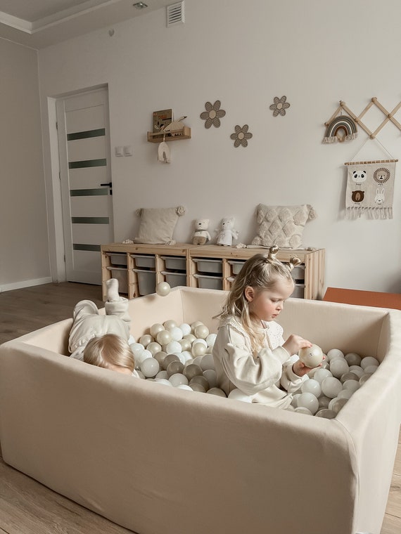 Large ball pit for kids hotsell