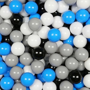 Balls for ballpit, 2.76&quot; (7 cm), Plastic balls, Bulk balls, non-toxic, soft ball pit child, toddler gifts, activity toy, party balls 35 colo