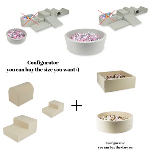 Ensemble de jeux, configurateur d&#39;escalade - choisissez n&#39;importe quelle configuration