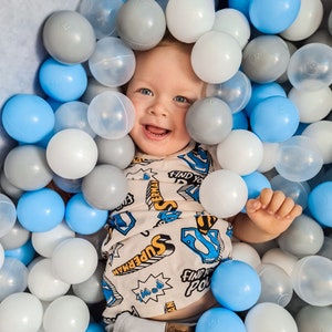 Balls for ballpit, 2.76&quot; (7 cm), Plastic balls, Bulk balls, non-toxic, soft ball pit child, toddler gifts, activity toy, party balls 35 colo