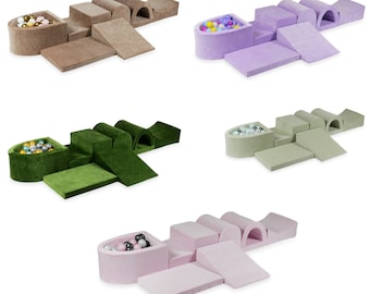 CHILDREN DAY Climbing Foam Play Set, Gym Playground With Ball