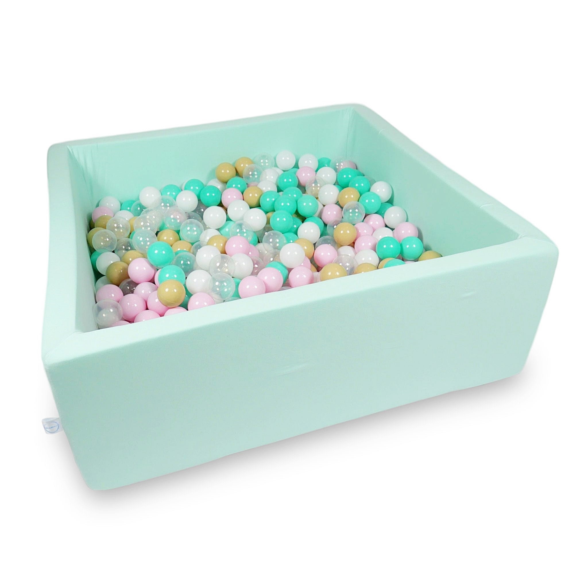 XL Large Set MINT Ballpit Round Baby Foam Round Ball Pit Etsy