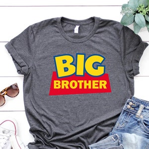 Toy Story Big Brother Shirt, Sibling Announcement Gift, Birth Reveal Gift for Brother, Baby Announcement Shirt