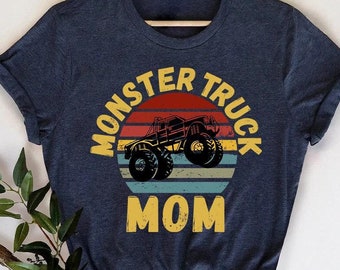 Monster Truck Mom Shirt, Big Wheels Mama Tee