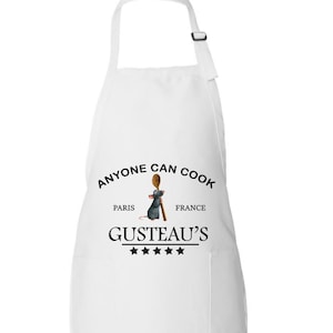 Ratatouille Apron: Gusteau&#39;s Kitchen, Funny Cooking Gift