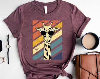 Funny Giraffe T-Shirt: Sarcastic Animal Lover Tee