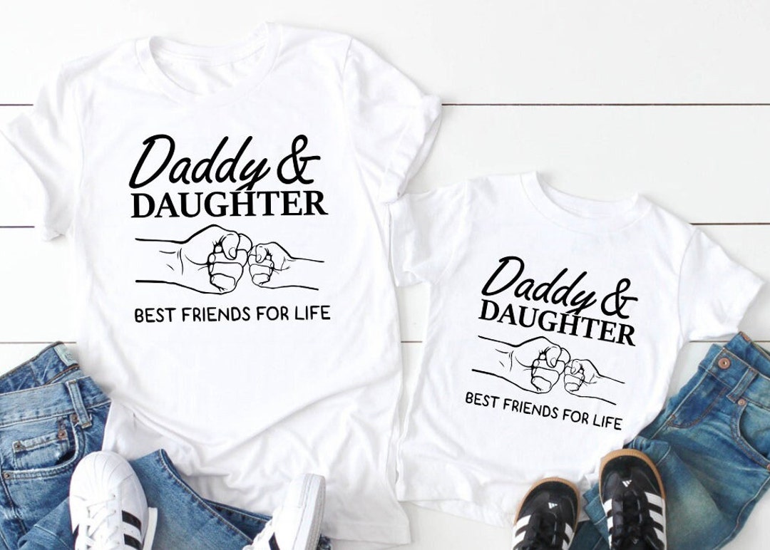 Daddy & Daughter Shirt,family Matching Shirt,daddy and Daughter Best ...