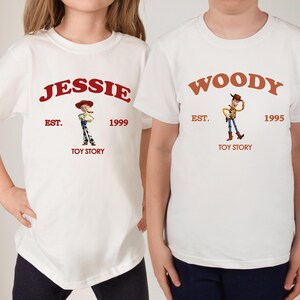 Toy Story Shirt, Disney Birthday Tee, Buzz Lightyear & Woody and Others image 1