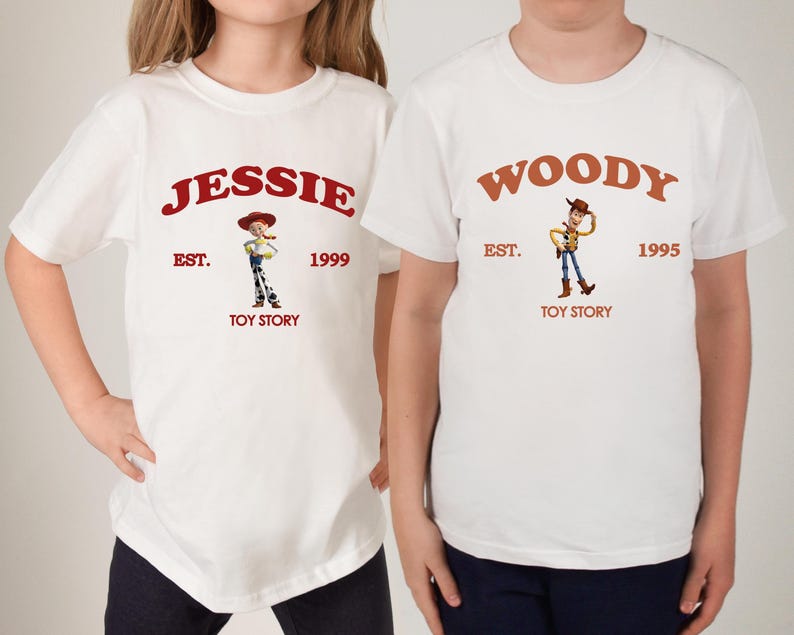 Toy Story Shirt, Disney Birthday Tee, Buzz Lightyear & Woody and Others image 1