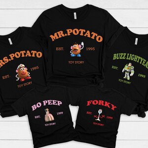 Toy Story Shirt, Disney Birthday Tee, Buzz Lightyear & Woody and Others image 2