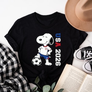USA 2026 Football Shirt, Cup Winner Dog T-shirt, World Soccer Tournament Mascot Tee, Football Tank Top image 6