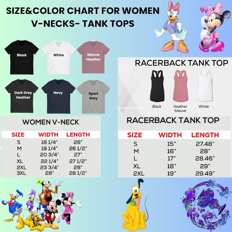 a chart showing the sizes of women's t - shirts